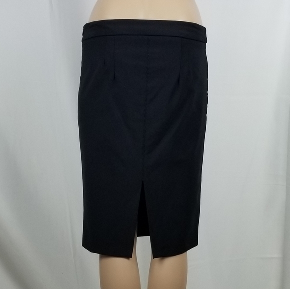 Celyn B. Black Low Rise Pencil Skirt size 44 - Picture 3 of 12